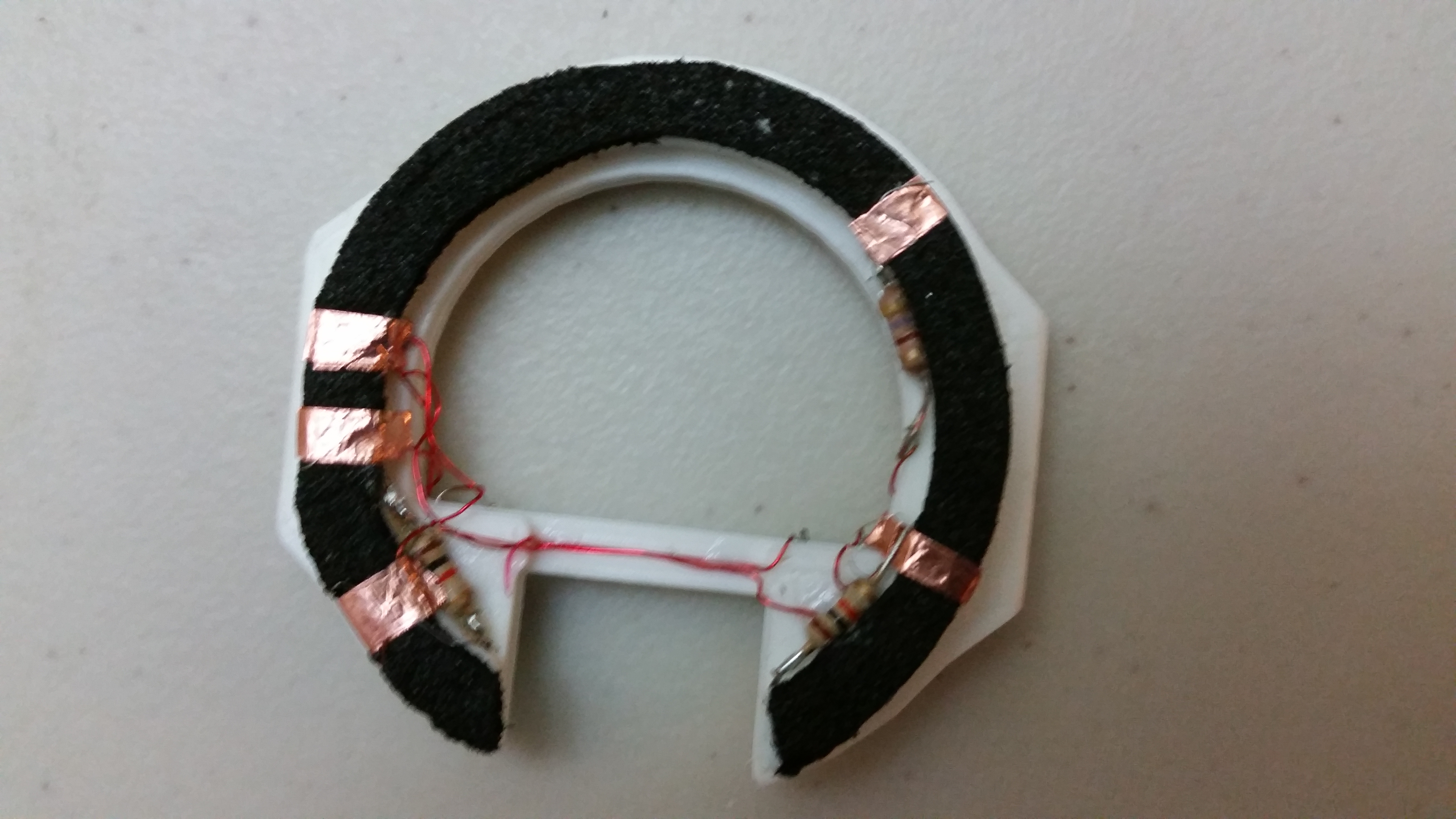 4 Pic of the foam ring and the little wire