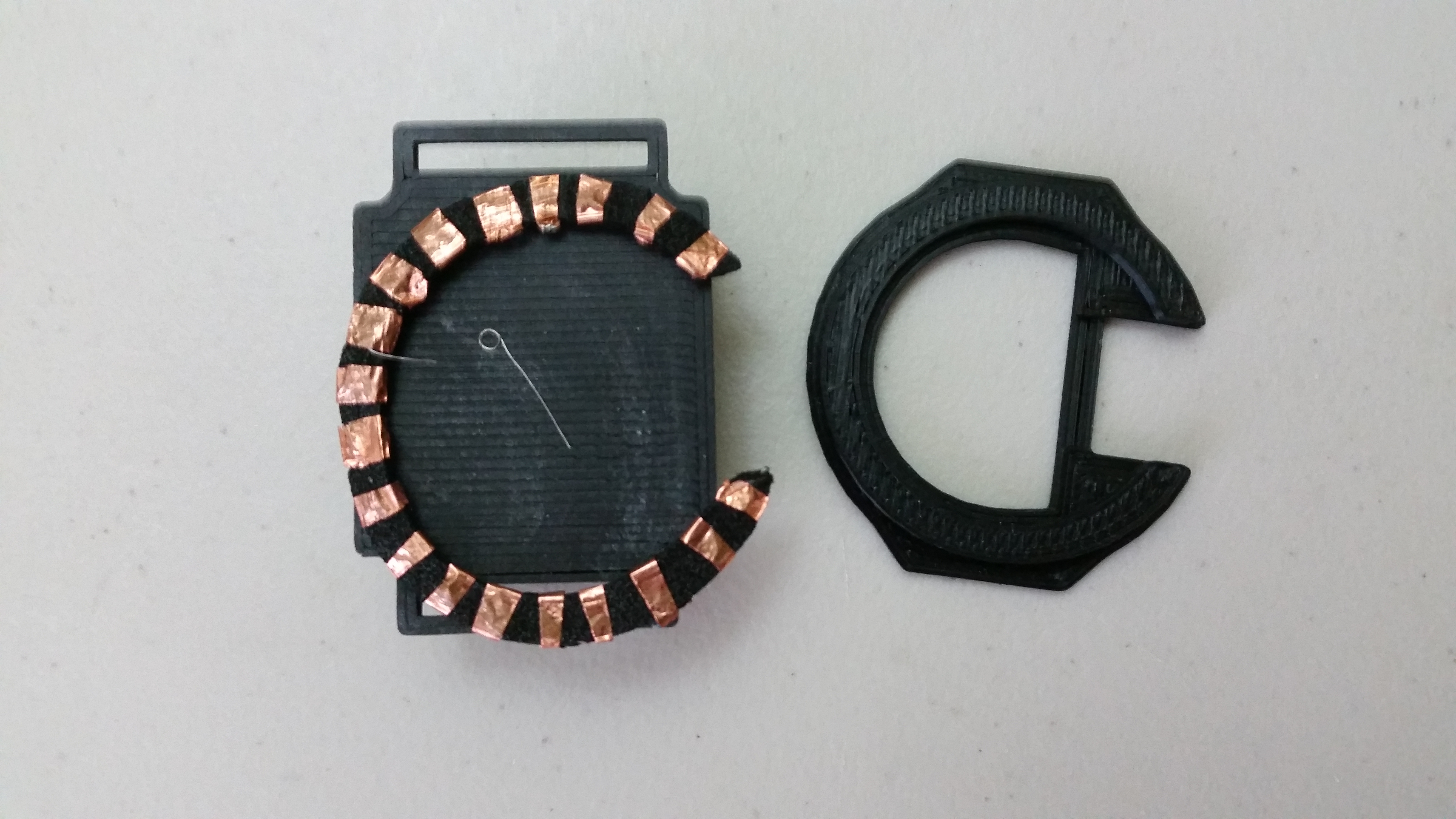 4 Pic of the foam ring and the little wire